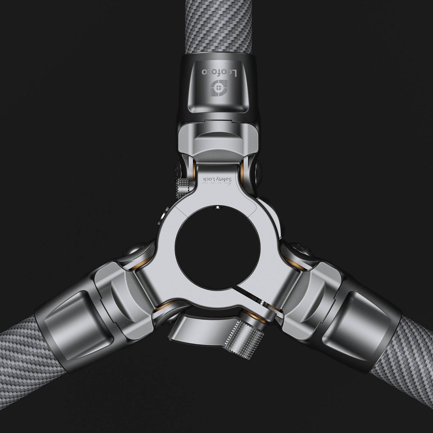Leofoto LG-284C Silver 4 Section Water Resistant Carbon Fibre Tripod with LH-36R Ball Head