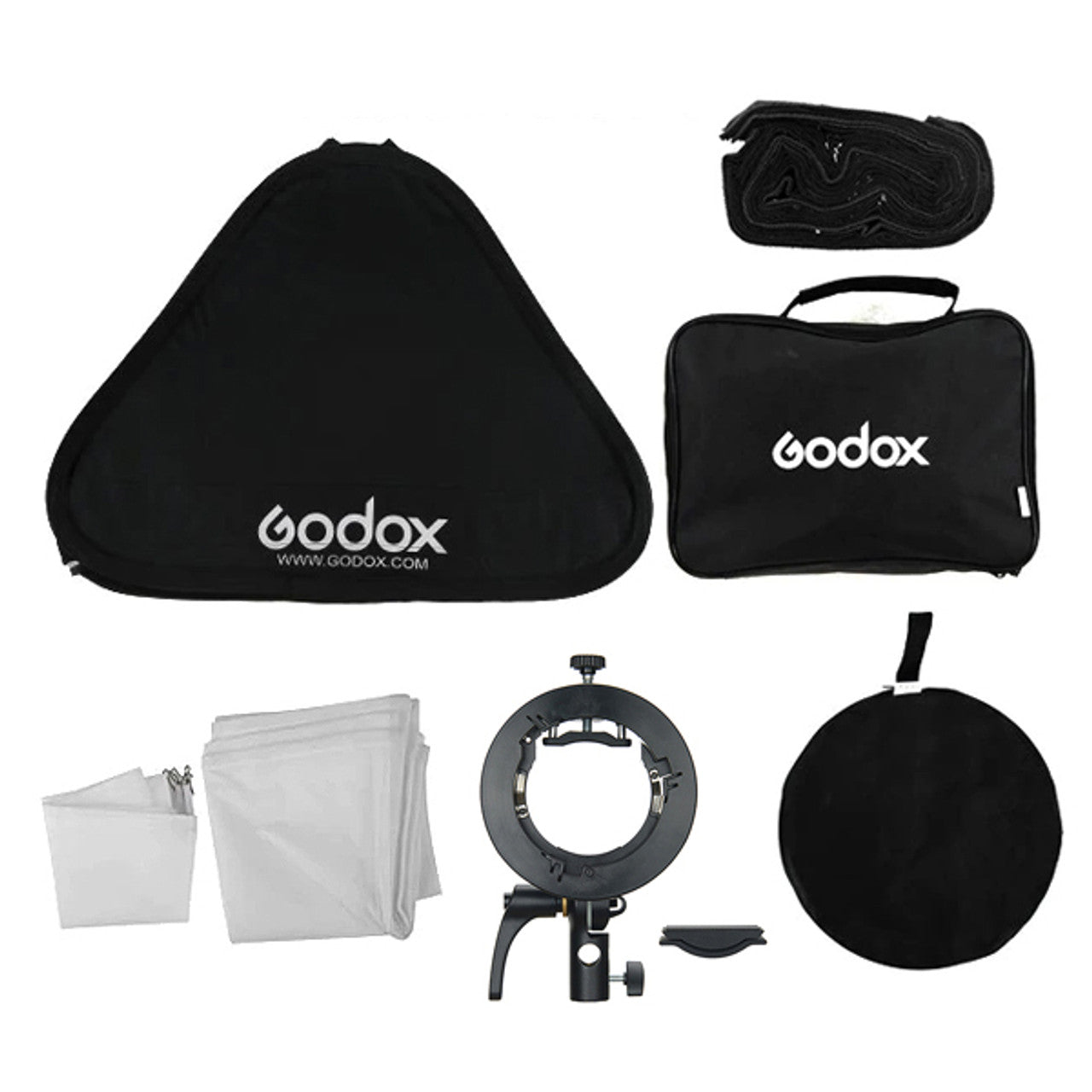 Godox (60x60cm) Quick Setup Softbox with GRID (SGGV6060) plus S2B Bracket