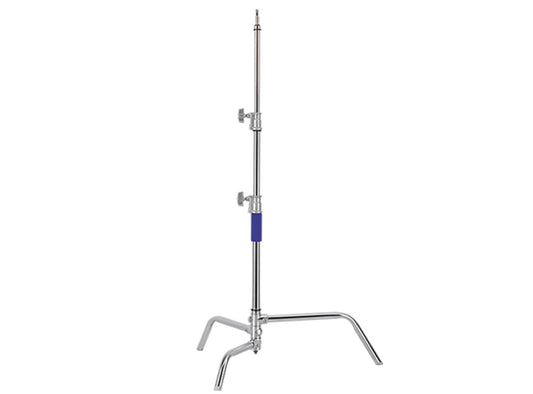Jinbei CK-90 Portable Small Studio C Stand (1.6m tall) with 1.2m Boom Arm & Grip Head