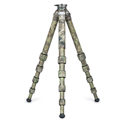 Leofoto LS-365CEX Ranger Levelling Base Series 5 Section Carbon Fibre Tripod – Camouflage