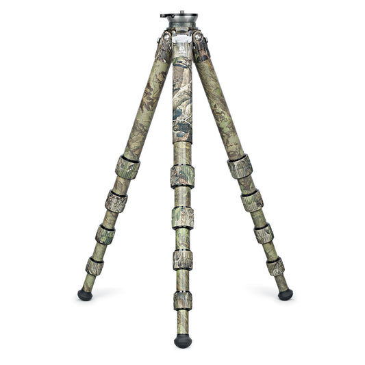 Leofoto LS-365CEX Ranger Levelling Base Series 5 Section Carbon Fibre Tripod – Camouflage