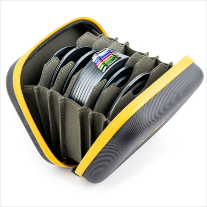 NiSi JetMag Pro Black Mist Kit 82MAG Magnetic Filter Kit (Black Mist 1/4, Black Mist 1/8, 67mm/72mm/77mm/82mm Adaptors, Two Front Caps, Back Cap, Caddy Pouch)