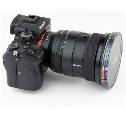 NiSi JetMag Pro Cinema Kit 82MAG Magnetic Filter Kit (FS ND 2 Stop, FS ND 3 Stop, FS ND 4 Stop, FS ND 6 Stop, TC CPL, Black Mist 1/8, 67mm/72mm/77mm/82mm Adaptors, Two Front Caps, Back Cap, Caddy Pouch)