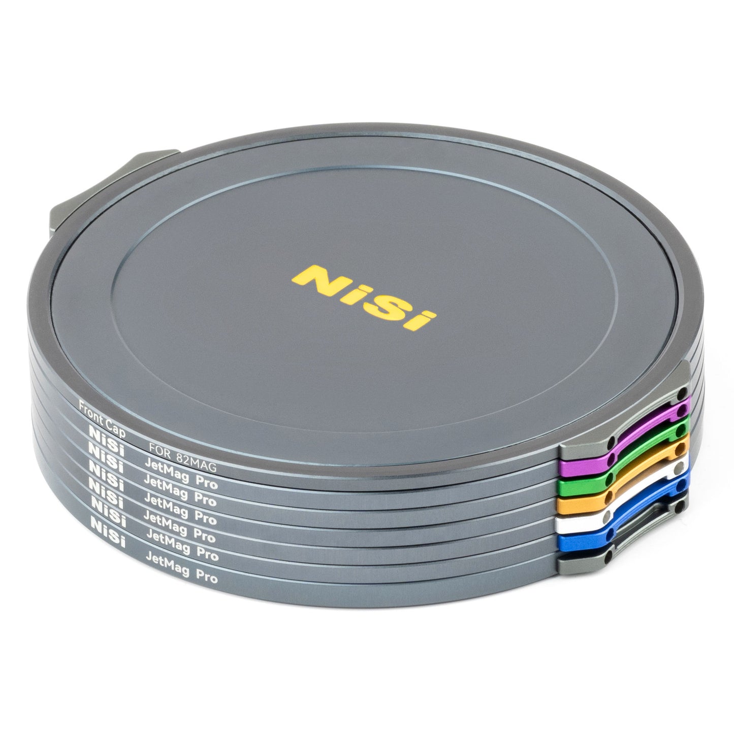 NiSi JetMag Pro Capture Kit 82MAG Magnetic Filter Kit (NC UV, TC CPL, 67mm/72mm/77mm/82mm Adaptors, Two Front Caps, Back Cap, Caddy Pouch)