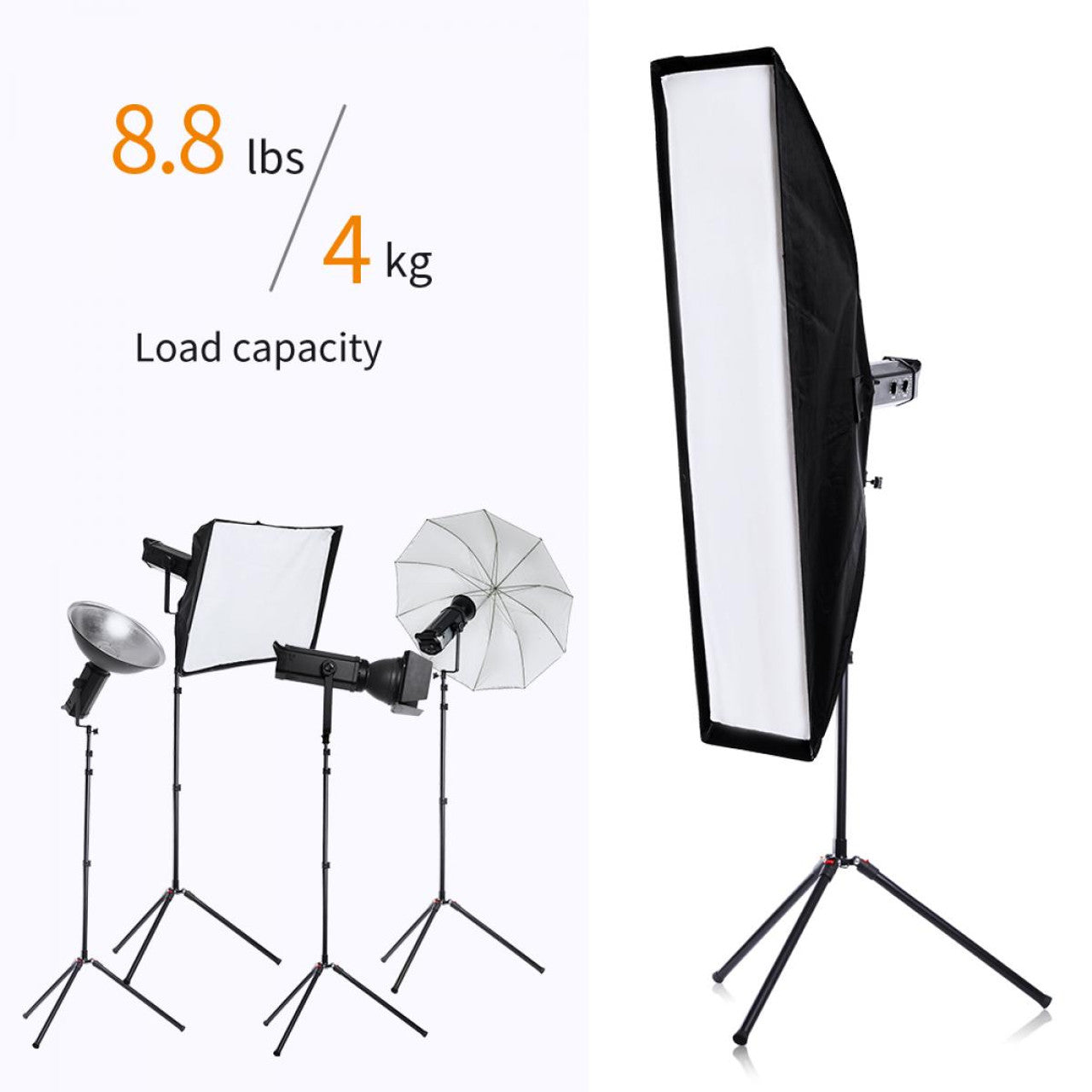 Compact Aluminium Nano Light Stand (w/bag)