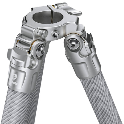 Leofoto LG-284C Silver 4 Section Water Resistant Carbon Fibre Tripod with LH-36R Ball Head