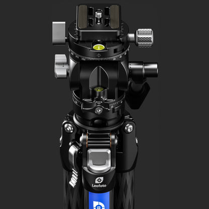 Leofoto LY-265CV Mr.Y Series Carbon Fibre Tripod with Inverted Ball Head + Video Head