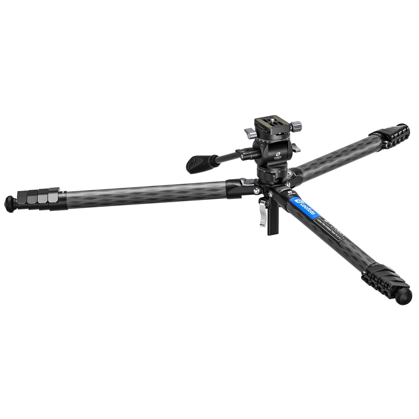 Leofoto LY-265CV Mr.Y Series Carbon Fibre Tripod with Inverted Ball Head + Video Head