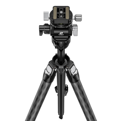 Leofoto LY-265CV Mr.Y Series Carbon Fibre Tripod with Inverted Ball Head + Video Head
