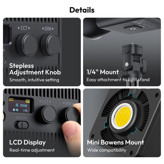 100W Constant Lighting BUNDLE for Photography & Video