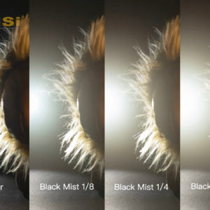 NiSi Black Mist Filter showcasing different strengths for creative photography effects
