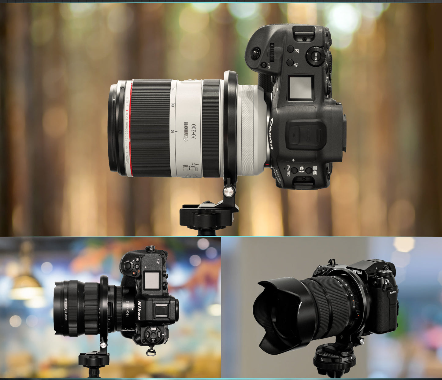 Silence Corner Atoll Camera Rotation Collar for enhanced stability and dynamic shooting angles