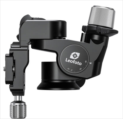 Leofoto 3-way geared tripod head with precise adjustments for photographers and videographers