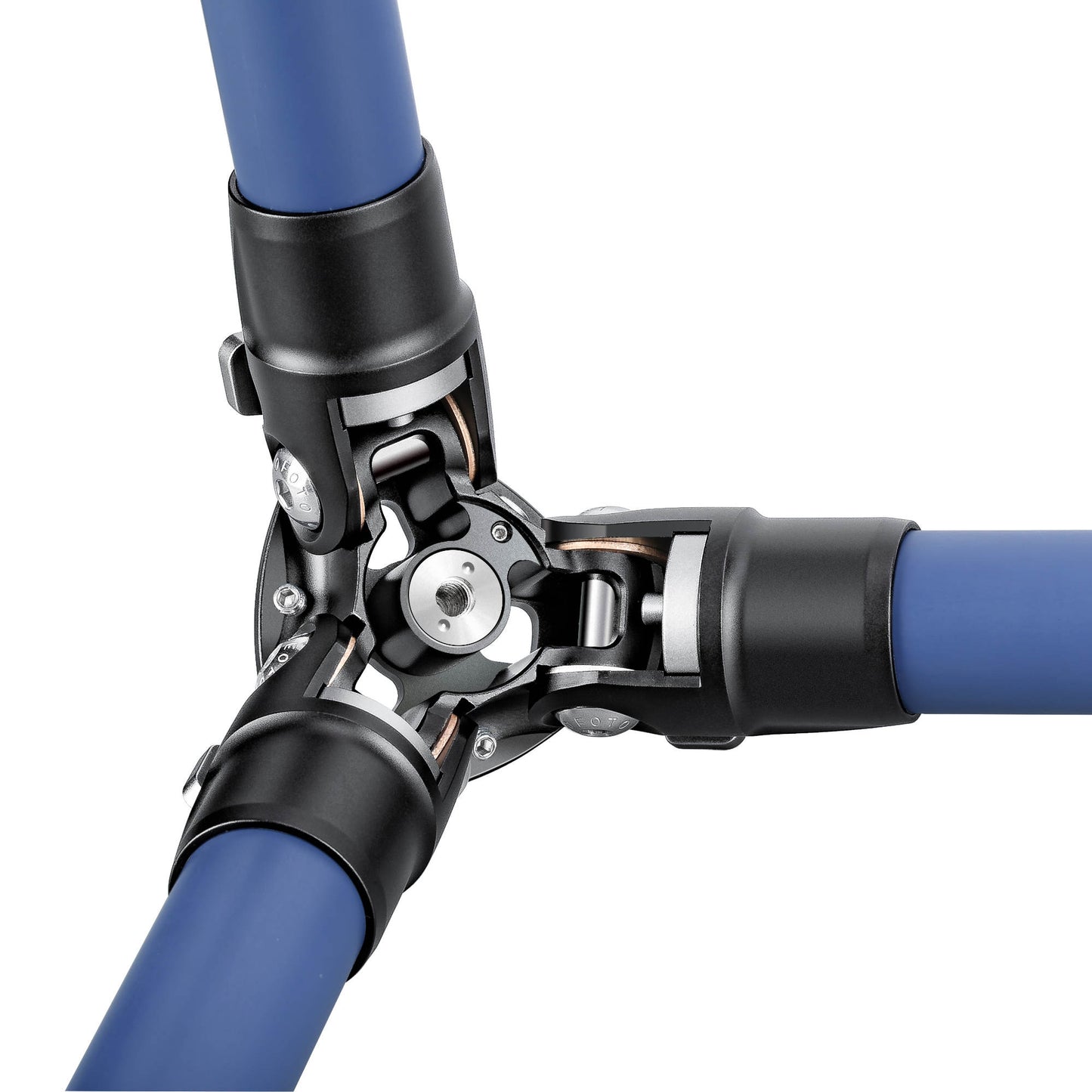 Close-up of Leofoto LP-324C Poseidon Series water resistant carbon fiber tripod's robust leg joints