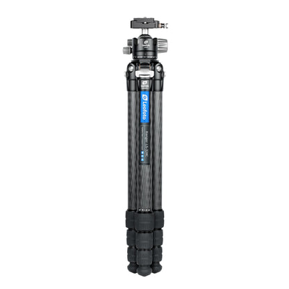 Leofoto LS-324C Ranger Series Tripod in compact design with carbon fiber legs for stability and portability