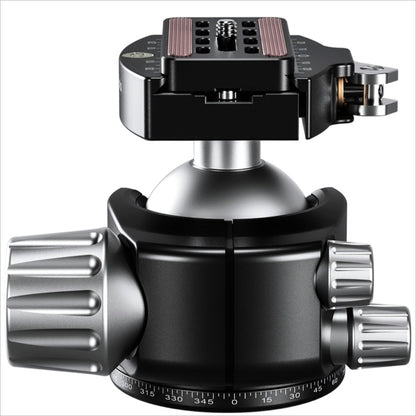 Leofoto Professional Tripod Head with Durable Build and Smooth Panning for Photographers