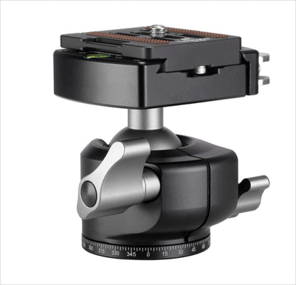 Leofoto Tripod Head with Quick Release Plate for Stable and Smooth Camera Positioning