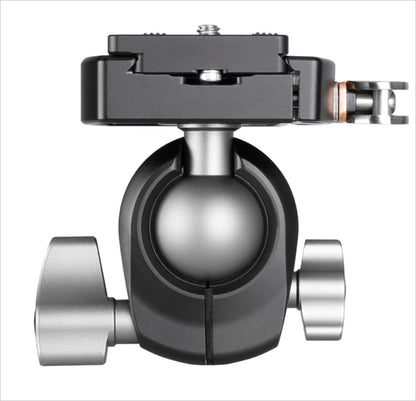 Leofoto Tripod Head featuring a compact design with smooth ball joint for precise camera positioning