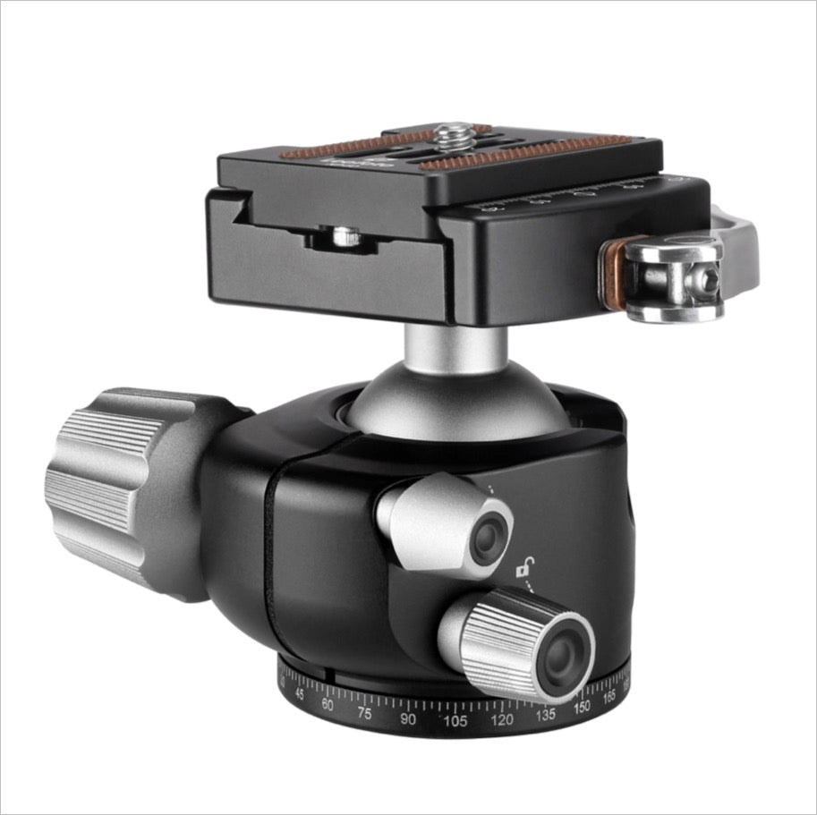 Leofoto Tripod Head with Precise Control Knobs for Stable Photography