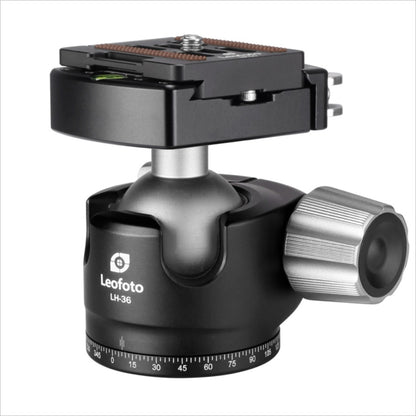 Leofoto LH-36 Tripod Head with Quick Release Plate and Smooth Ball Movement