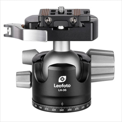 Leofoto LH-36 Tripod Head with Smooth Panning and Precision Control for Photographers