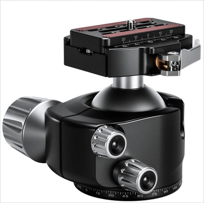 Leofoto Tripod Head with Adjustable Controls for Smooth Camera Movements and Stability