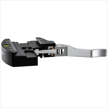 Leofoto Tripod Head base with quick-release plate and adjustable locking mechanism for photographers