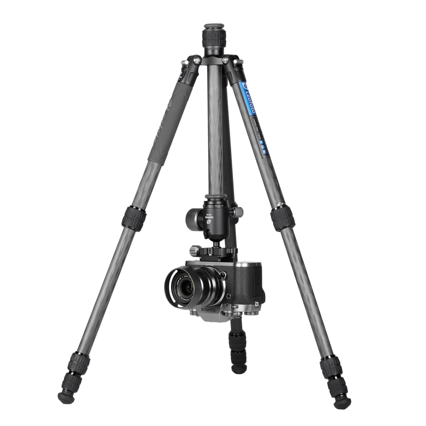 Leofoto tripod with ball head showcasing a sturdy design for photographers and videographers