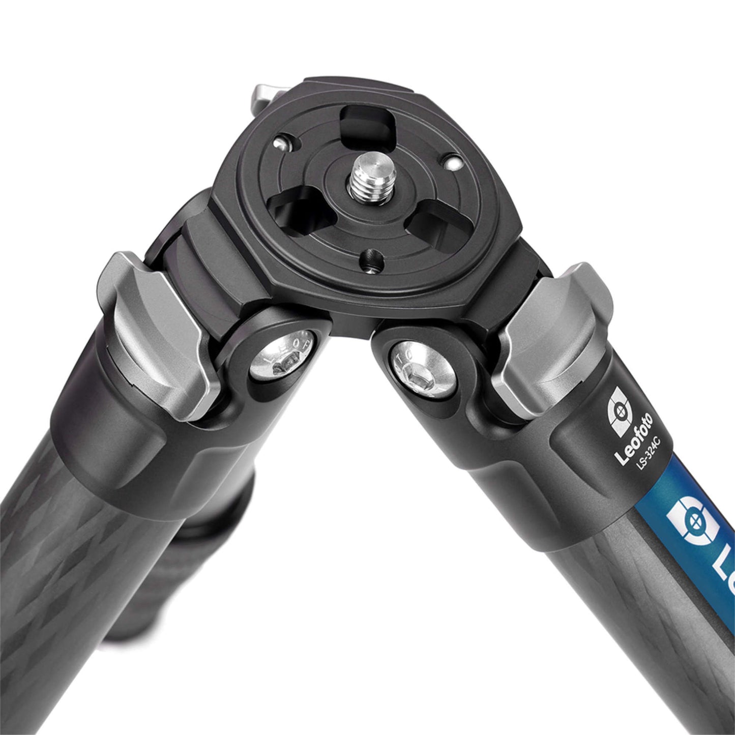 Leofoto tripod with ball head featuring a stylish design and adjustable leg locks for stability