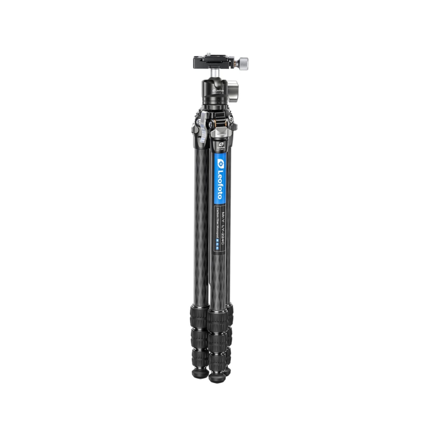 Leofoto tripod with ball head in carbon fiber material for photography stability