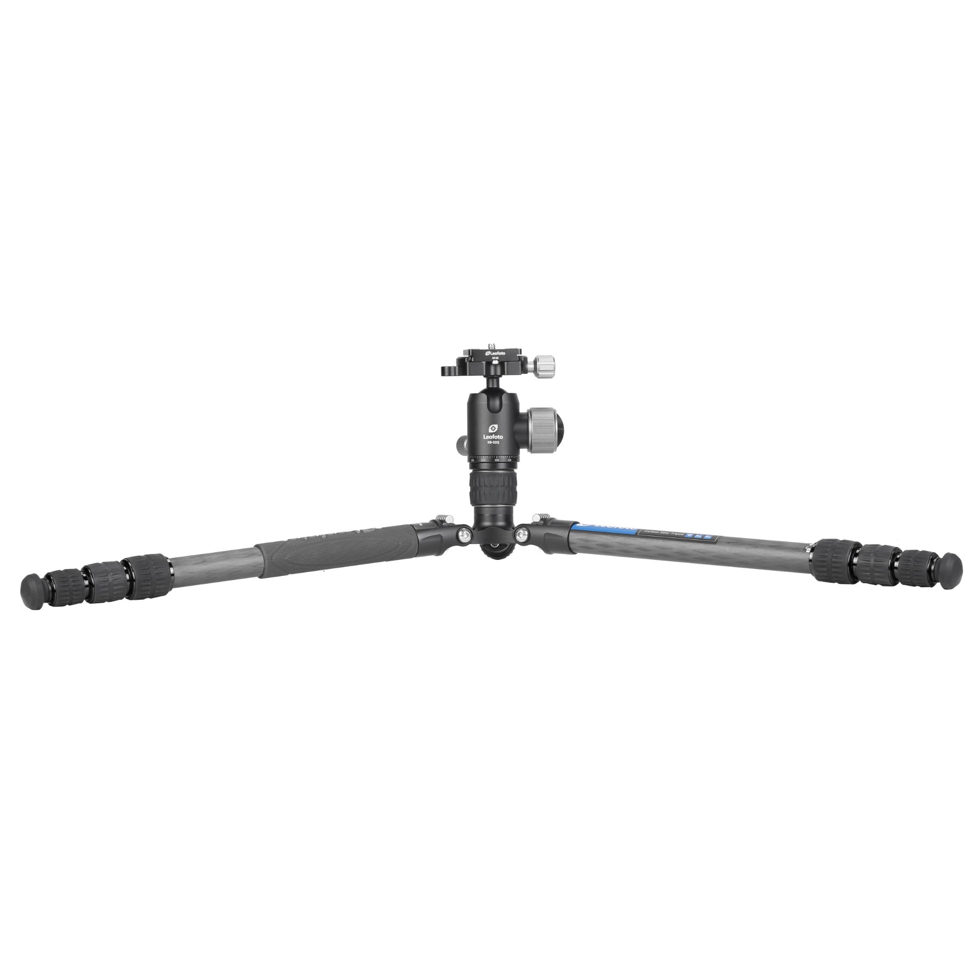 Leofoto tripod with ball head featuring adjustable legs for stability and versatility in photography