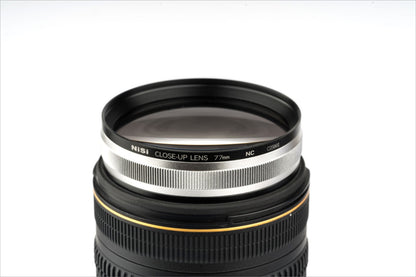 NiSi Close Up Lens 77mm for macro photography and enhancing detail in close-up shots