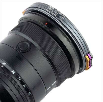 NiSi Magnetic Filter Kit attached to a camera lens for enhanced photography performance