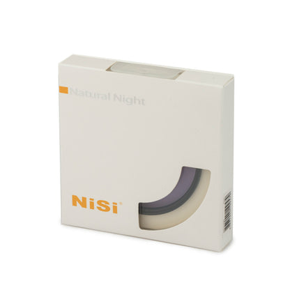 NiSi Natural Night Filter packaging designed for enhancing night photography quality