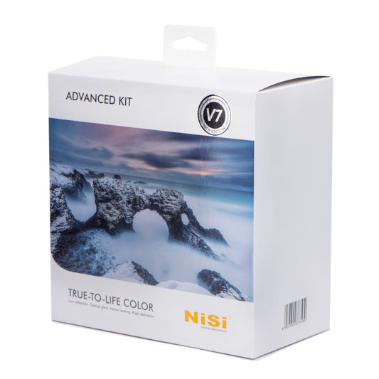 NiSi Square Filter Advanced Kit packaging showcasing true-to-life color for photography enthusiasts