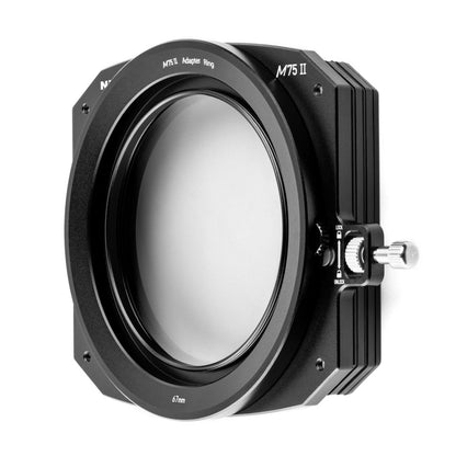 NiSi M75 II Square Filter Kit Adapter Ring for 67mm Filters with precise adjustment features