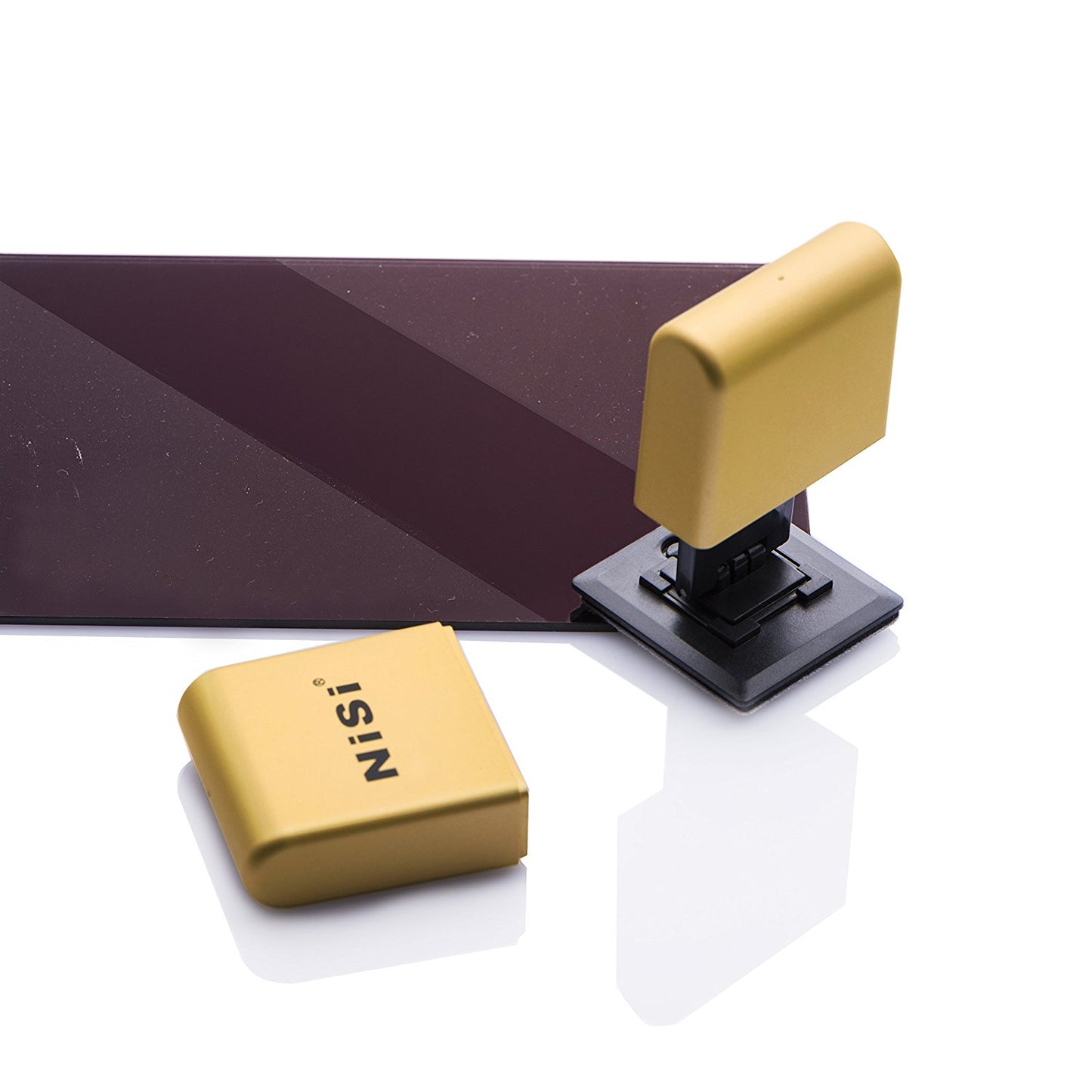 NiSi Square Filter Kit with three filters in protective cases for photography enthusiasts