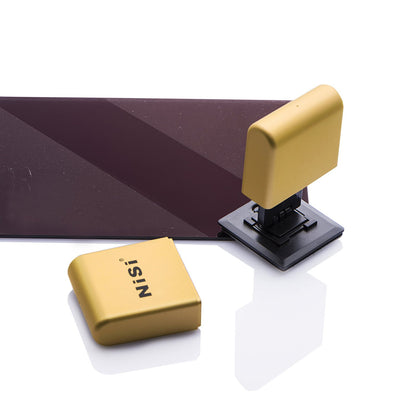 NiSi Square Filter Kit with three filters in protective cases for photography enthusiasts