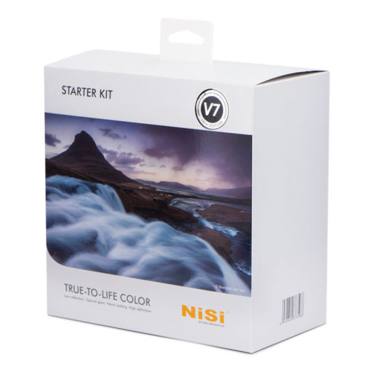 NiSi Square Filter Starter Kit packaging featuring true-to-life color for exceptional photography quality