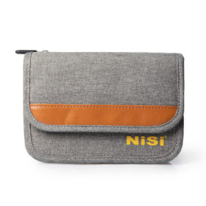 NiSi Square Night Photography Filter Kit Storage Case in Gray with Leather Accents