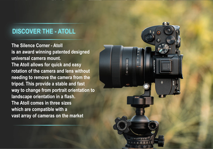 Silence Corner Atoll Camera Rotation Collar for quick and easy camera orientation adjustments
