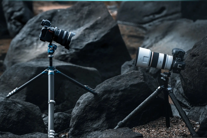Silence Corner Atoll Camera Rotation Collar mounted on tripods for stable photography