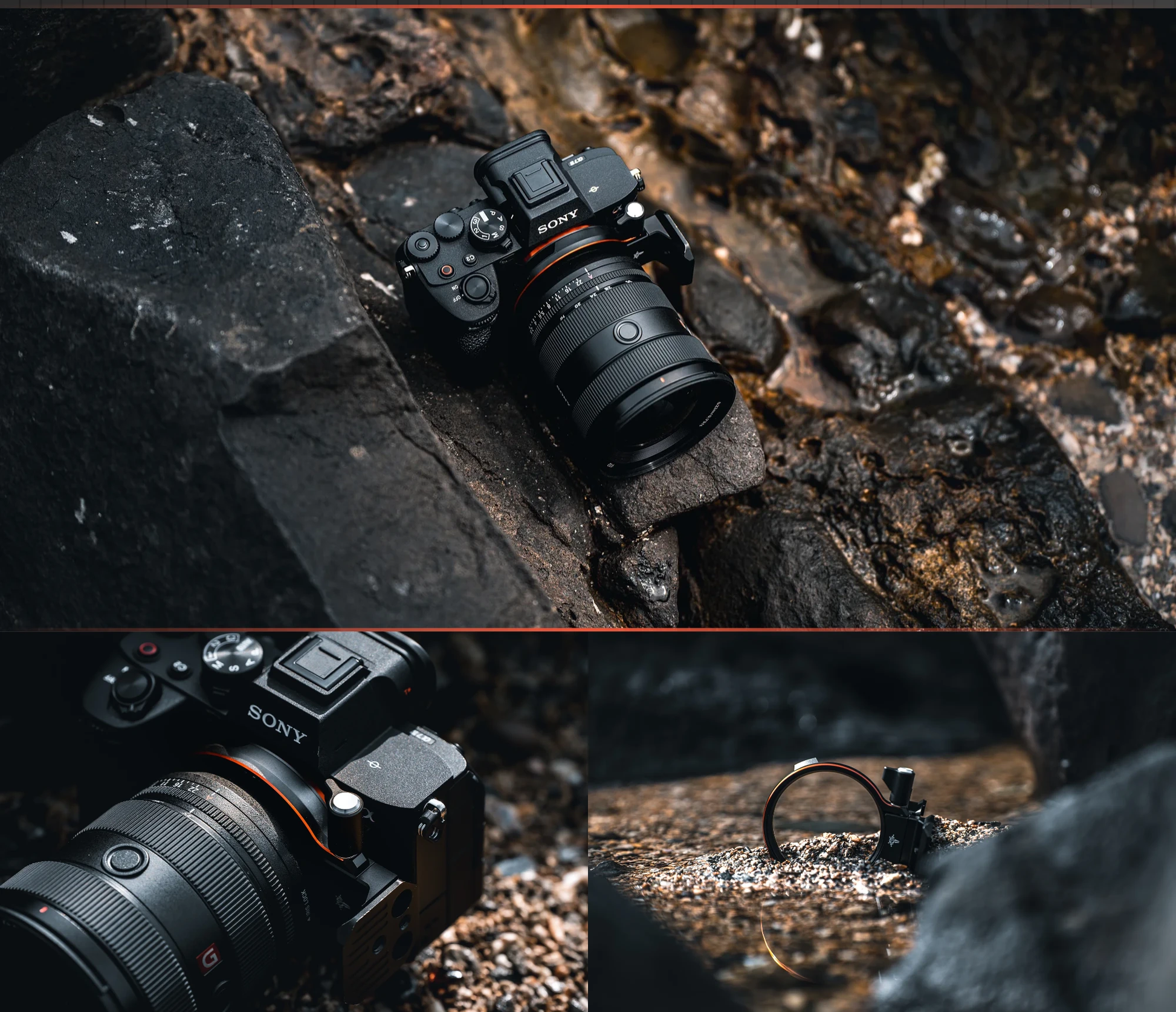 Camera Rotation Collar for Sony designed for stable shooting and enhanced control