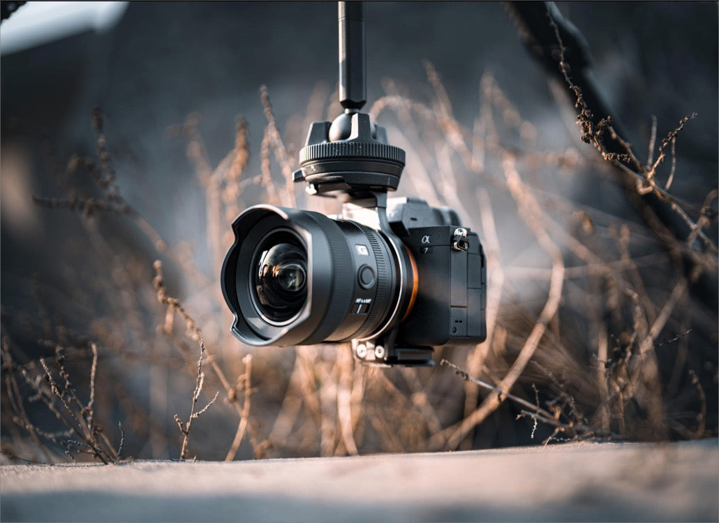 Atoll S Camera Rotation Collar for Sony Mirrorless – Black/Silver