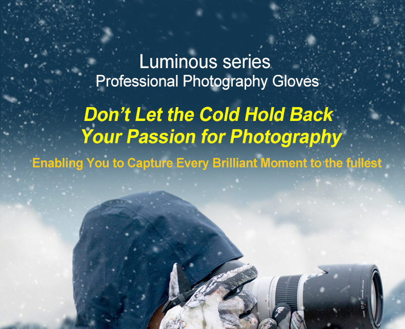 Professional Photography Gloves by Summit Creative