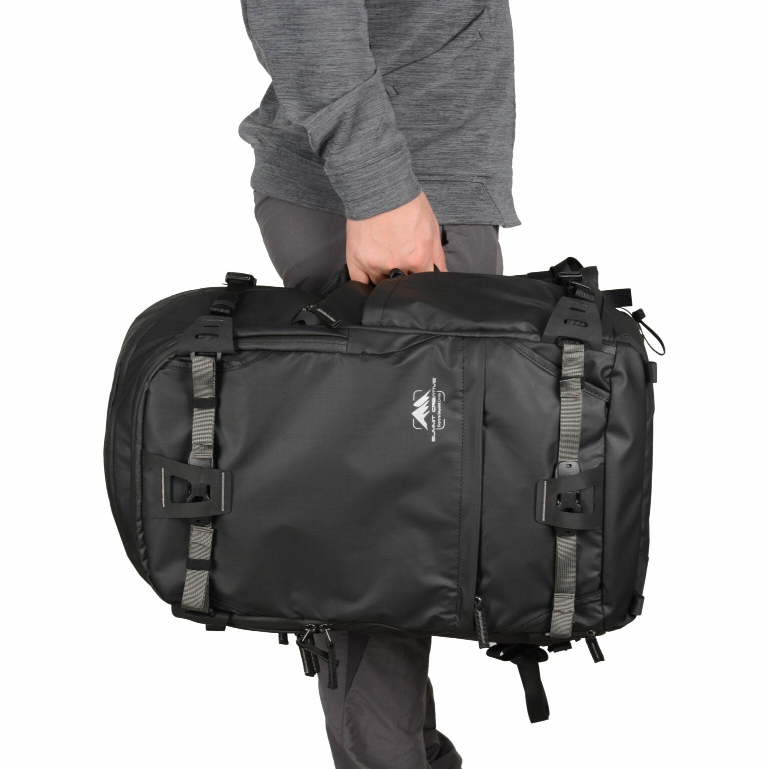 Summit Creative camera backpack with durable design, ideal for photographers on the go